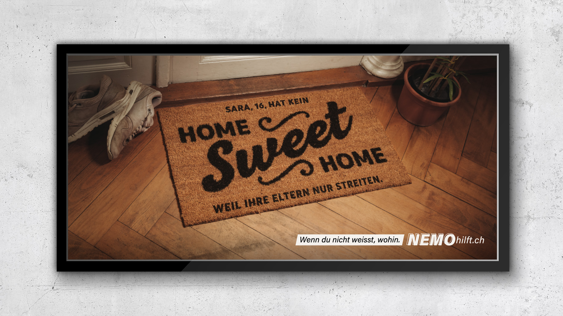 Notschlafstelle Nemo Integrierte Kampagne Nemohilft ch Case Study